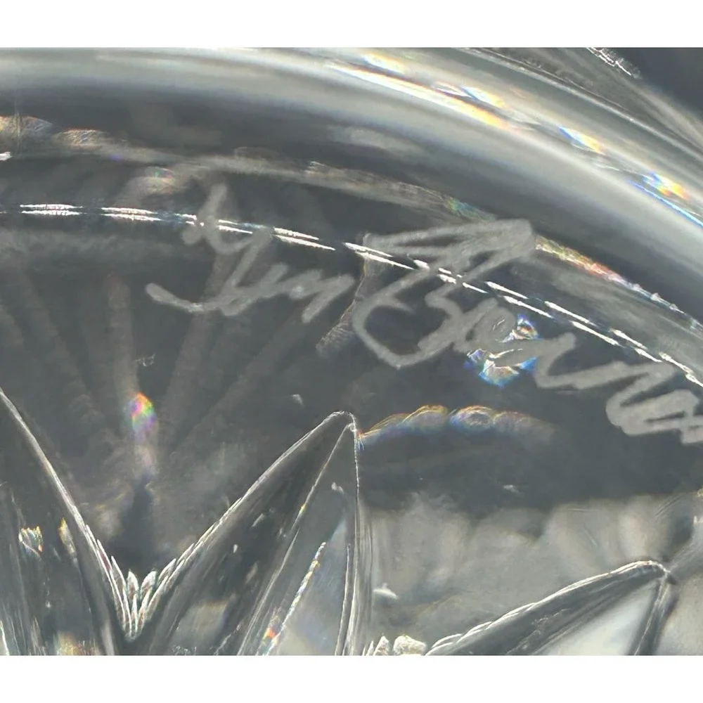Waterford Crystal Ltd Edition‎ Large Thanksgiving Harvest Bowl Signed
